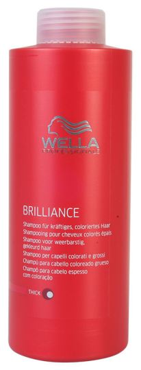 Anholdelse Med venlig hilsen Site line Wella Professionals Invigo Brilliance Shampoo Thick Hair 1000 ml