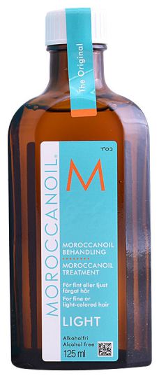 strategi rulle Station Moroccanoil Light oil treatment for fine and fair hair 125 ml