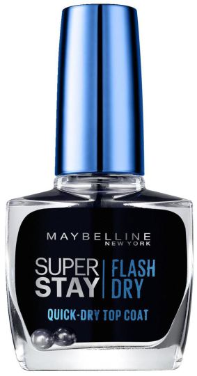 Maybelline Superstay Flash Dry Top Coat nail polish transparent