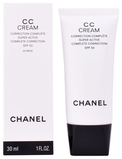 Chanel Cc Cream Super Active Complete Correction Spf 50# 50 Beige
