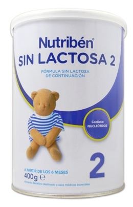 Nutribén 2 Lactose Free Canister 400 g