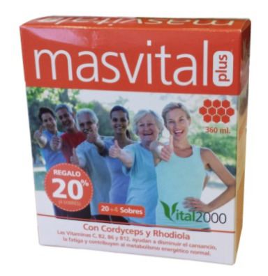 Masvital Plus 24 envelopes Masvital Plus 24 envelopes