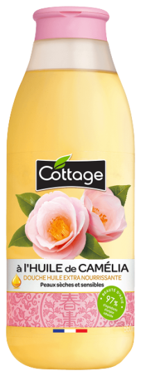 Cottage Extra-nourishing Shower Gel with Camélia Flower 560 ml