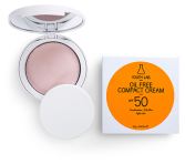 Crema compacta sin aceite spf 50 dark color 10 gr